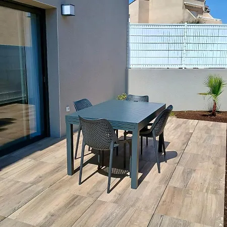 Ayapi - Neuf 3 Etoiles Avec Terrasse Et Jardin - Bord De Apartment Marseillan (Herault)