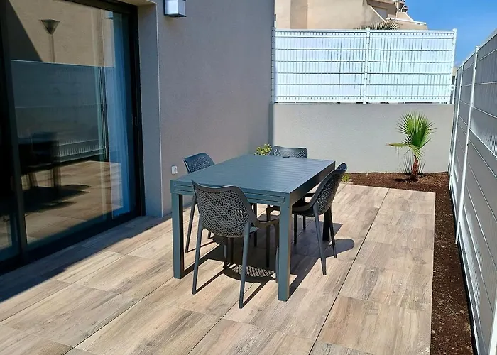Ayapi - Neuf 3 Etoiles Avec Terrasse Et Jardin - Bord De Апартаменты Марсейан